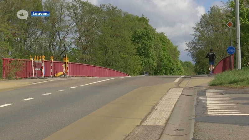 Werken aan Sint-Jansbergsesteenweg in Leuven: Wegen en Verkeer legt extra stukje fietspad aan