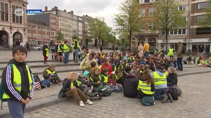 2.500 Leuvense leerlingen ruilen klaslokaal in voor buitenlucht: "Ze kunnen zich volledig uitleven"