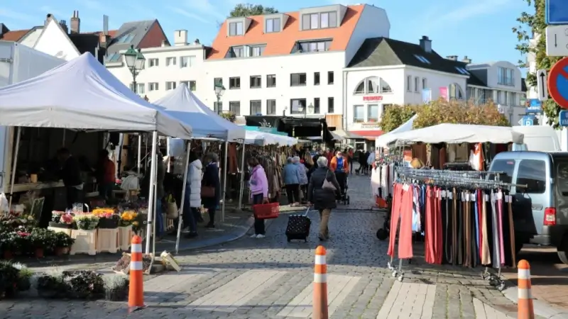 Markt van Tervuren verhuist deze maand naar Hoornzeelstraat, Kerkstraat en Kasteelstraat