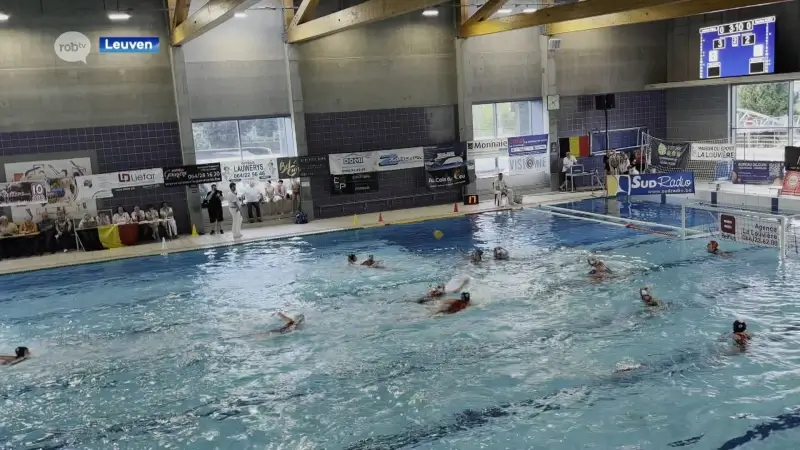 Dames waterpolo Leuven pakken beker