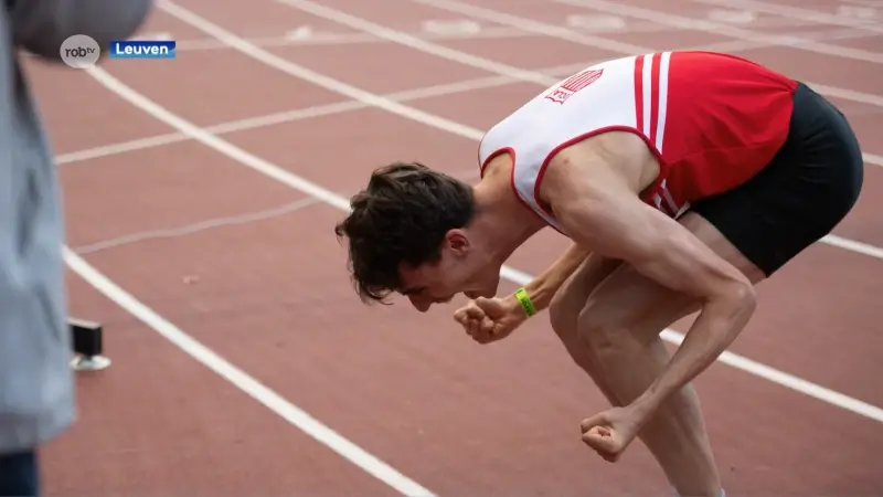 Leuvenaar Pieter Sisk plaatst zich voor 800 meter op Olympische Spelen