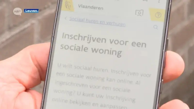 140 sociale woningen in Leuven staan leeg... door een fout in het interne Vlaamse computersysteem