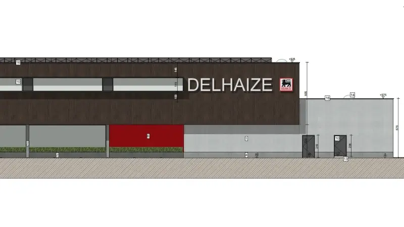 Nieuwe Delhaize-supermarkt in Tielt-Winge opent in het najaar van 2025