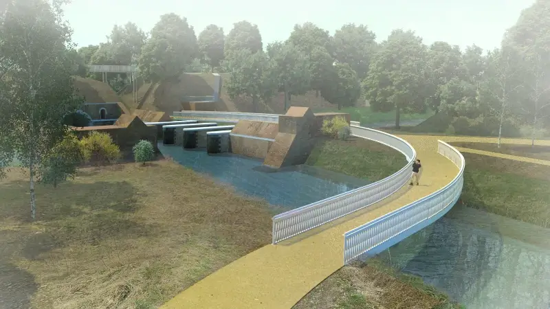 5 augustus beginnen de werken aan nieuwe fietsbrug aan Grote Steunbeer in Diest