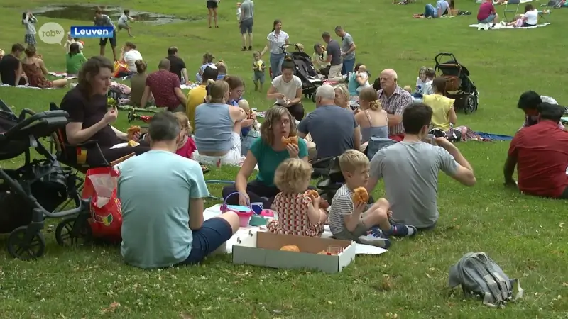 Honderden bezoekers verzamelen in Sint-Donatuspark voor 16de editie van Picknick in het Park