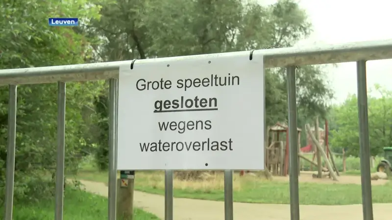 Provinciedomein Kessel-Lo kan heropenen na onweer, alleen de grote speeltuin bleef vandaag gesloten