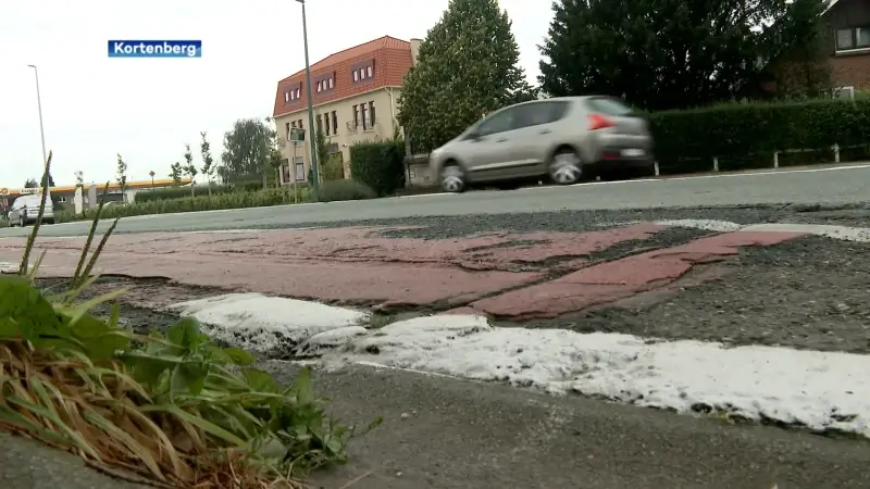 Fietspad langs de Leuvensesteenweg in Kortenberg krijgt nieuwe asfaltlaag: "Lokale omleiding voorzien tijdens de werkzaamheden"