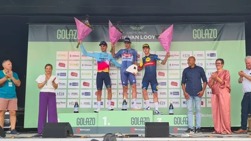 Simon Dehairs wint GP Van Looy: "Belangrijke koers voor de sponsors"