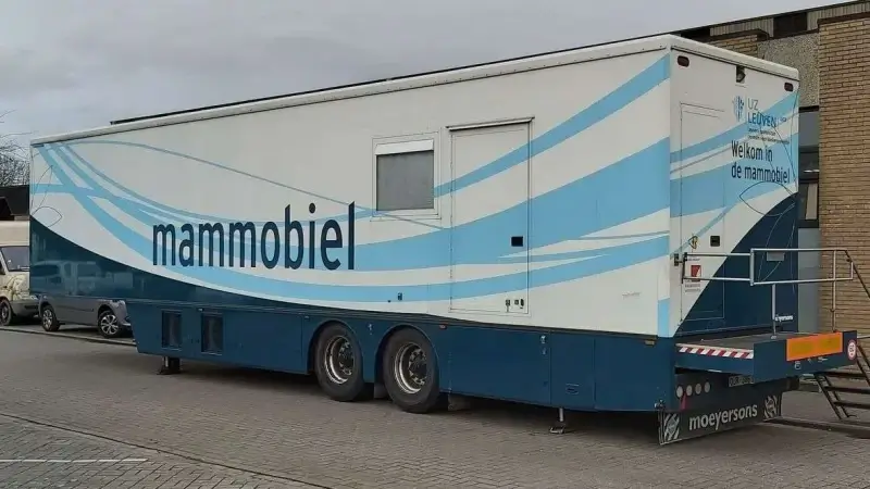 Mammobiel staat vanaf volgende week in Hoegaarden: "Gratis borstonderzoek voor vrouwen tussen 50 en 69 jaar"