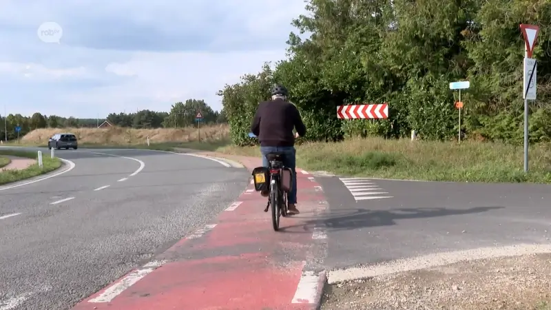 Baan tussen Scherpenheuvel en Zichem krijgt nieuwe asfaltlaag en veiligere fietsoversteekplaats