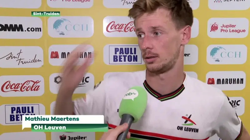 Mathieu Maertens na STVV-OH Leuven: "We verliezen hier vandaag van onszelf"