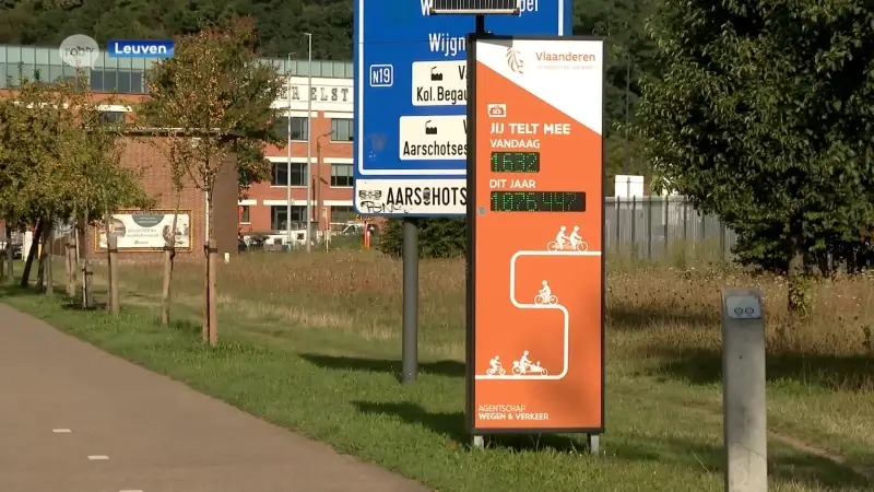 Almaar meer mensen gaan met fiets naar school of werk, vooral in Leuven