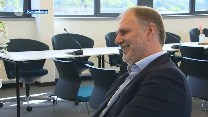 Hans Vanhoof (N-VA Kortenberg) op laatste moment in het Vlaams parlement