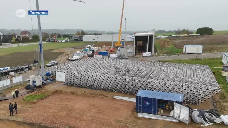 Bedrijventerrein Keiberg-Vossem wordt volledig verwarmd door ondergronds buffersysteem met 'Spaceframe': "Geen beton nodig"