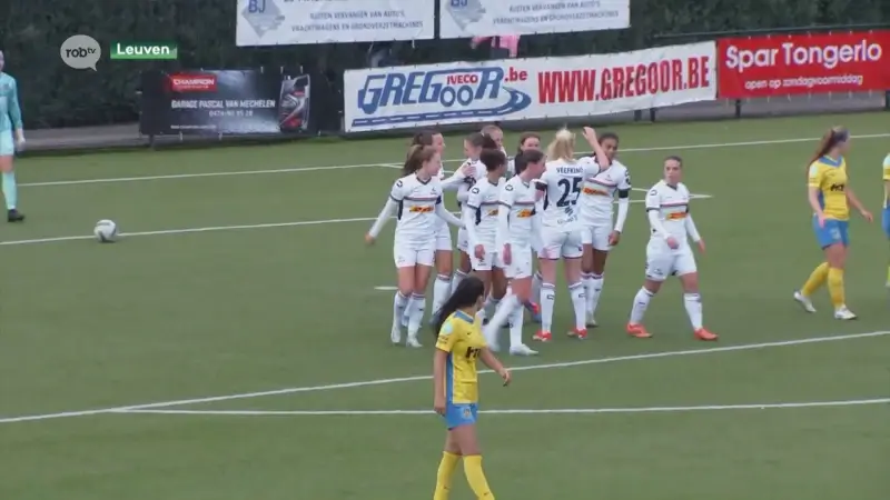 Volwassen OH Leuven Women blijft met dank aan piepjonge Aurélie Reynders aan leiding na zege op Westerlo (0-2): "Onze job gedaan"