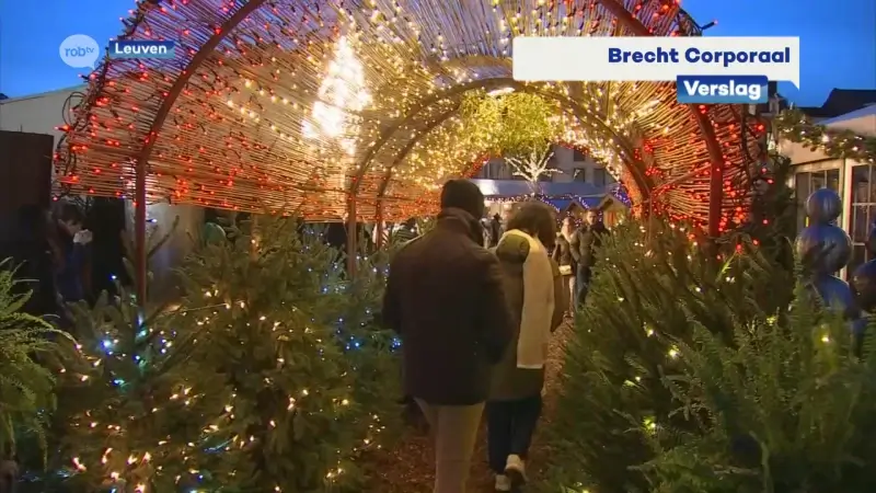 Stad Leuven maakt haar programma voor Wintertijd bekend: kerstmarkt, klassieke concerten en lichtkunstparcours