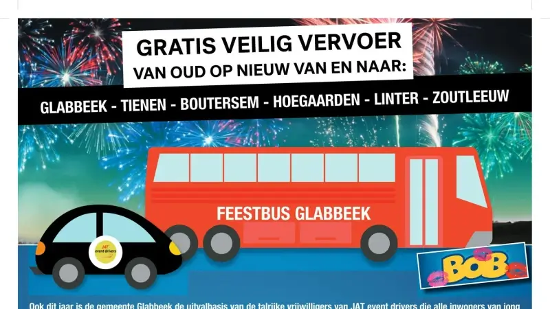 Vanaf 2 december opnieuw gratis vervoer te reserveren tussen oud en nieuw dankzij JAT Drivers