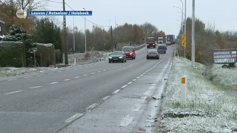 Korte Holsbeeksesteenweg tussen rotonde Rotselaar en op- en afrittencomplex naar E314 krijgt gescheiden rioleringsstelsel