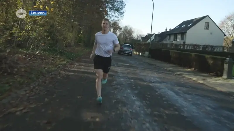 Student KU Leuven wil wereldrecord marathon verbreken ... op Crocs