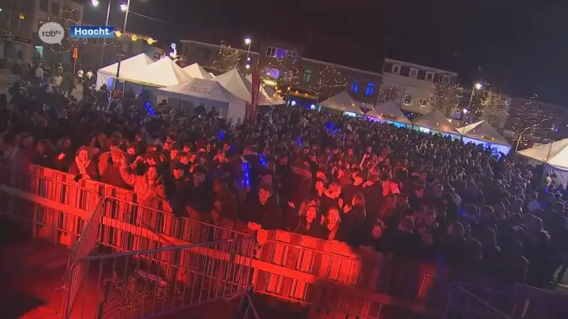 Haacht zet 2025 in met groot feest op de Markt: "Fantastisch dat zo'n groot feest hier kan plaatsvinden"