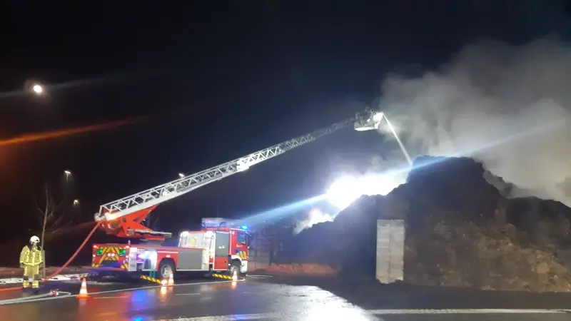 Brand bij Ecowerf in Leuven: "Veel rookvorming door smeulende broeihaard"