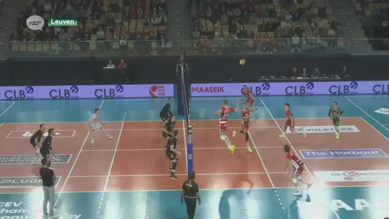 Volley Haasrode Leuven knokt zich in extremis naar puntje op Maaseik (3-2): "VHL geeft niet op, wij blijven twee komende matchen strijden"