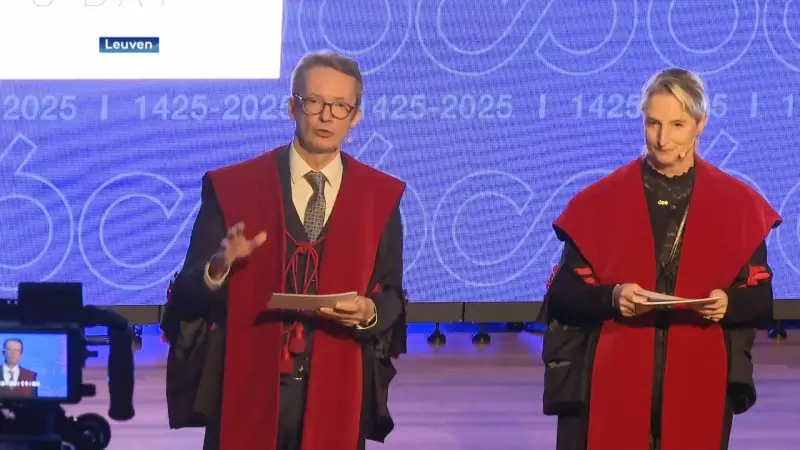 KU Leuven viert Patroonsfeest in het teken van 600ste verjaardag universiteit: "Vijf heel mooie eredoctoraten"