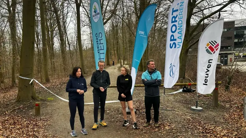 KU Leuven en imec openen looproute op Arenbergsite zodat 6.500 werknemers actieve pauze kunnen nemen: "Maar iedereen is welkom"