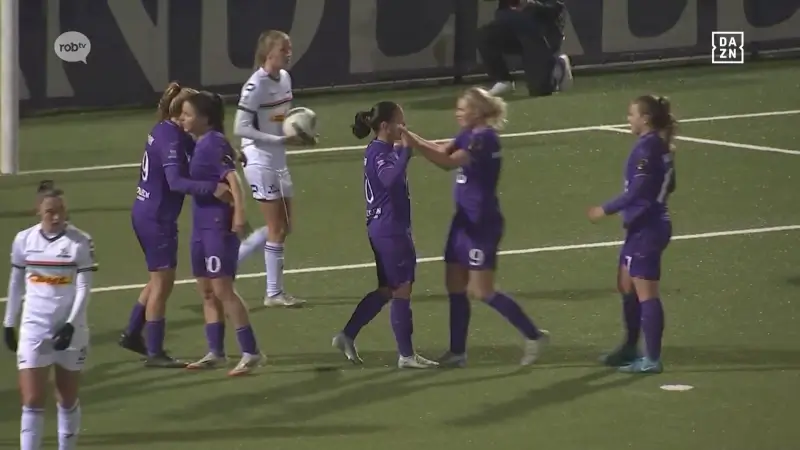 OHL Women verspelen koppositie na derde verlies dit seizoen tegen Anderlecht (2-0): "In de play-offs moeten we er staan"