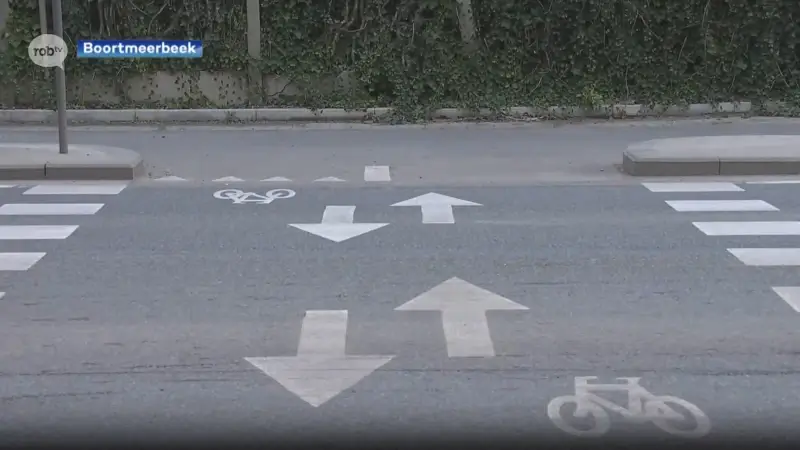 Agentschap Wegen en Verkeer start maandag met aanleg van nieuwe fietsoversteekplaats op kruispunt van Leuvensesteenweg met Beringstraat in Boortmeerbeek, ook bushaltes worden verhoogd