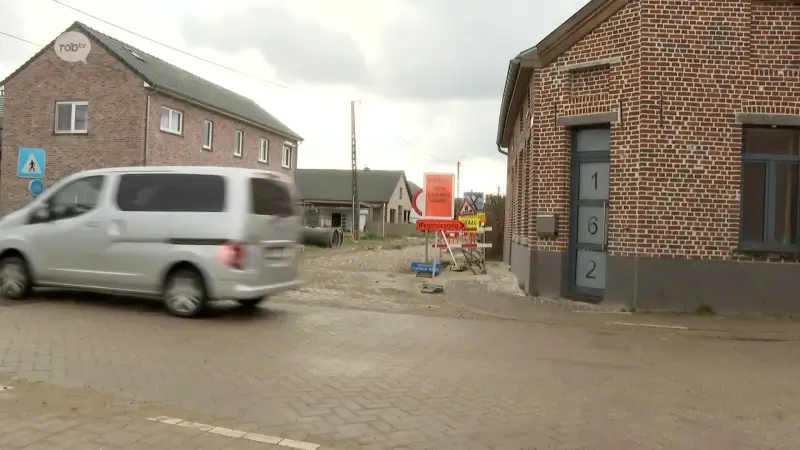 Maandag starten rioleringswerken aan Steenweg op Nieuwrode in Rotselaar, werken duren tot na de zomer