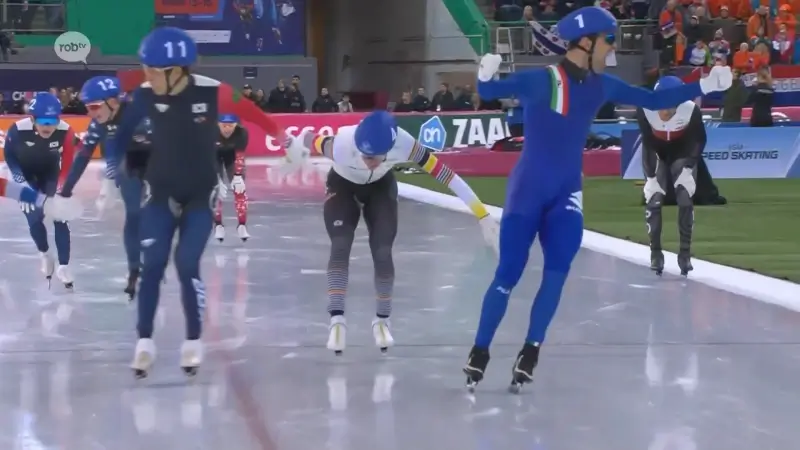 Bart Swings uit Herent pakt brons op het WK massastart en dat met een knieblessure