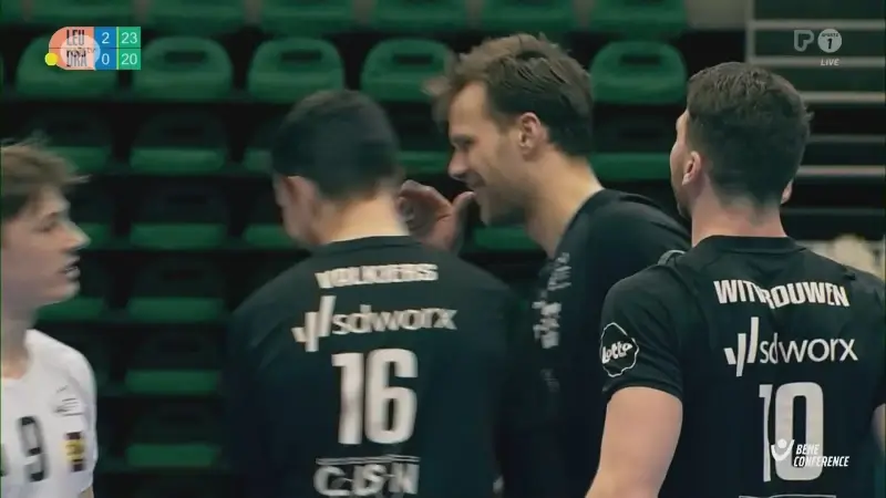 Volley Haasrode Leuven laat geen spaander heel van Draisma Dynamo en behoudt perfect rapport in BeNe Conference (3-0)