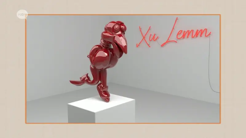 Kunstenaar Kurt Lemmens 'Xu Lemm'