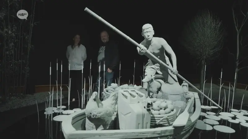 Uit: Tentoonstelling Nachtreis van Hans Op de Beeck in KMSKA