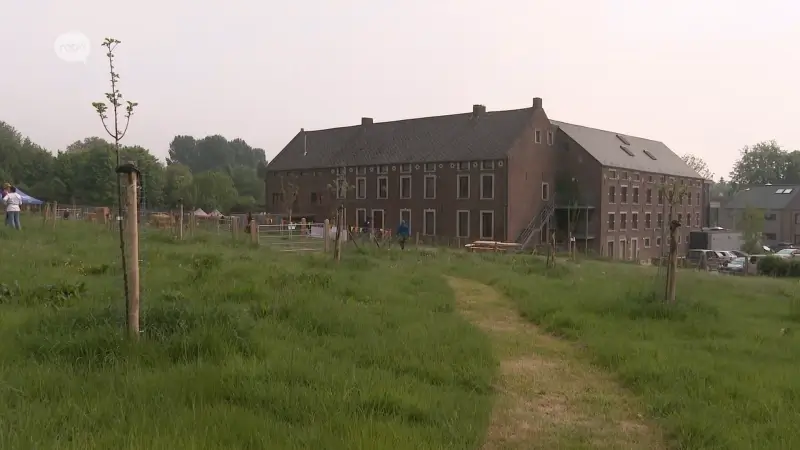 Van hooiweide tot ontmoetingsplek voor de buurt: nieuwe weide achter 't Paenhuys in Hoegaarden officieel geopend