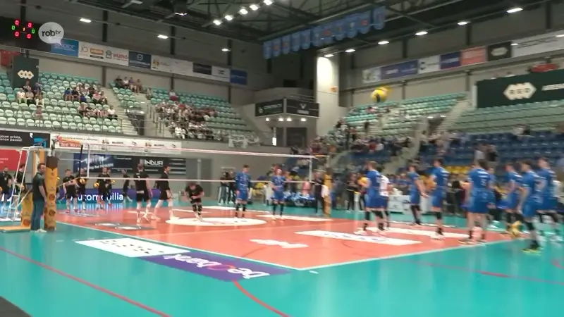 Volley Haasrode Leuven presteert te wisselvallig in eerste titelfinale tegen Roeselare (3-1): "Als we ons niveau halen kunnen we wel mee"