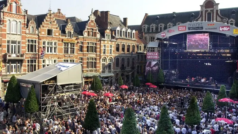 The Marktrock Tribute Band op zaterdag 23 augustus op Marktrock in Leuven