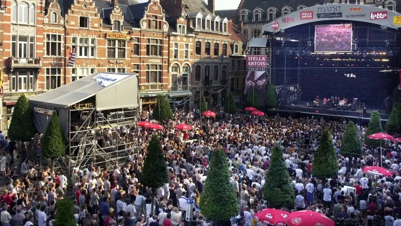 The Marktrock Tribute Band op zaterdag 23 augustus op Marktrock in Leuven