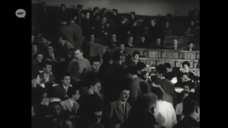 Unieke beelden: film uit 1960 over KU Leuven opnieuw vertoond, ter ere van 50ste verjaardag universiteitsarchief