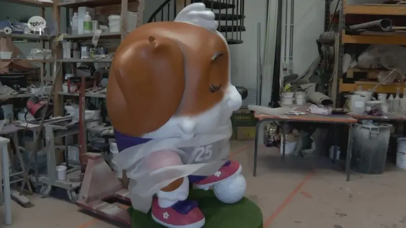 Nieuwe mascotte EK voetbal voor vrouwen wordt gemaakt in ... Aarschot: "Ik ben ze beu gezien"