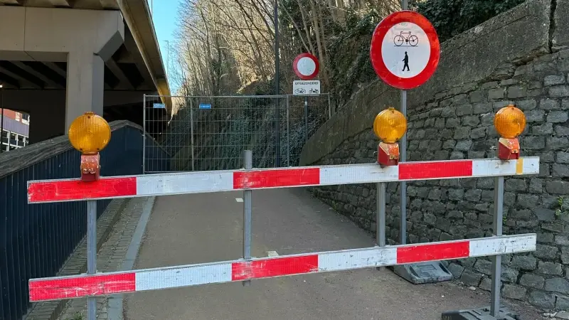 Vanaf dinsdag 10 juni veel hinder verwacht op Leuvense ring door herstellingswerken aan helling langs Lüdenscheidsingel