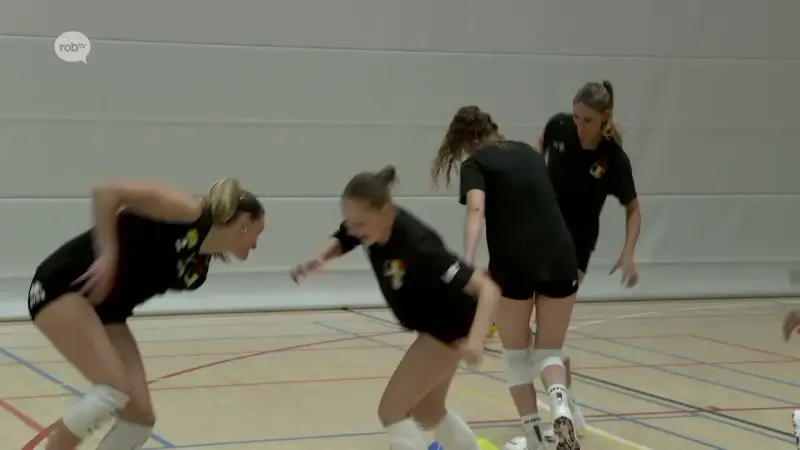 Topvolleybalster Britt Herbots (25) uit Zoutleeuw traint met Yellow Tigers in Leuven: "We dromen van de Spelen"