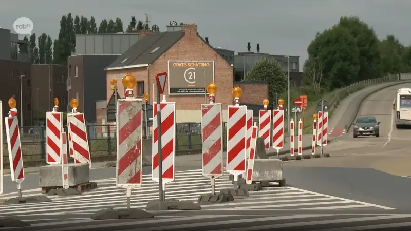 Elisabethlaan in Aarschot vanaf morgen twee weken afgesloten ter hoogte van Marten Lemmensstraat door wegverzakking