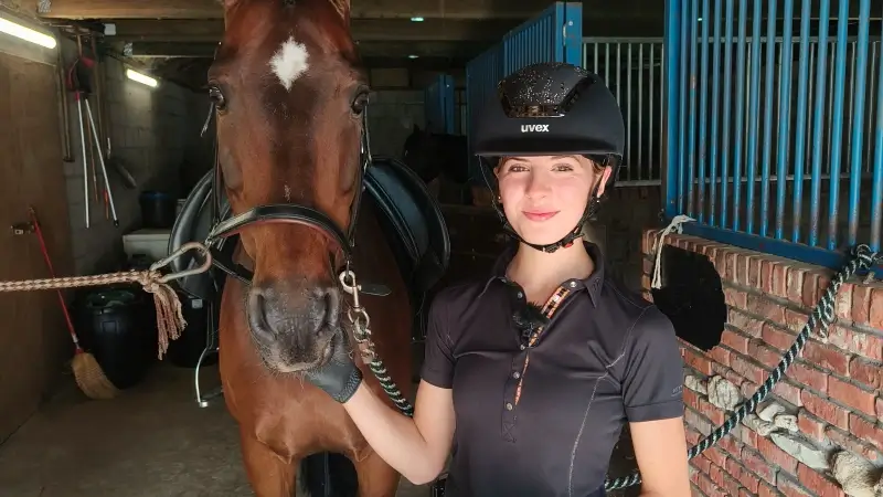 Amber Hennes uit Langdorp is Belgisch kampioen dressuur: "Ultieme droom zijn de Olympische Spelen