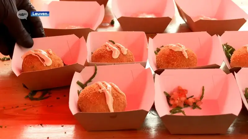 Tweede editie van populair krokettenfestival Kroket National vindt op nationale feestdag plaats op Vismarkt in Leuven
