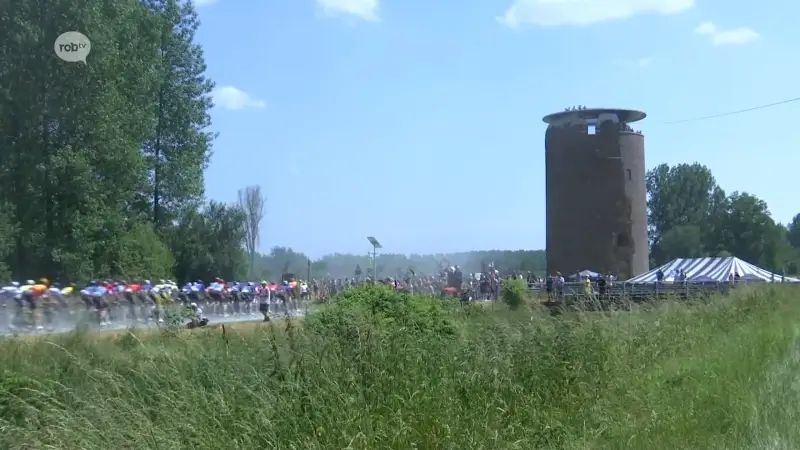 Wielerfans kunnen Dwars door het Hageland volgen in fandorpen in Zichem en Molenstede