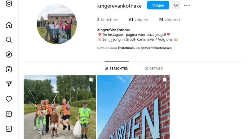 Gemeente Kortenaken lanceert Instagramprofiel om jongeren te bereiken