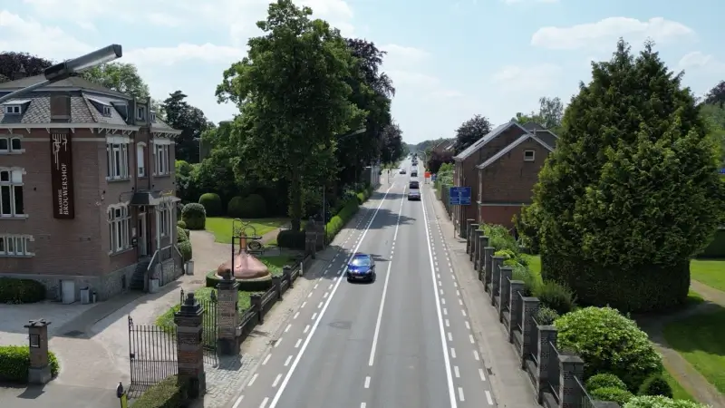 Vanaf september eenrichtingsverkeer van Haacht naar Kampenhout-Sas op Provinciesteenweg