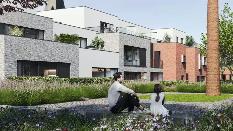 Nieuw woonproject op komst in centrum van Betekom: 9 blokken met 77 woningen en appartementen